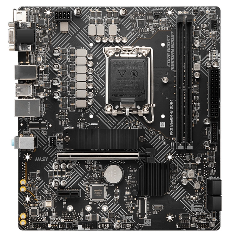 Материнская плата MSI PRO B660M-G DDR4
