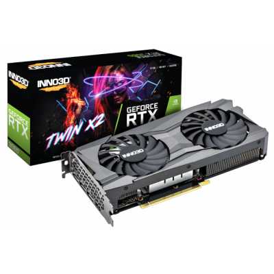 Видеокарта Inno3D nVidia GeForce RTX 3060 Twin X2 12Gb N30602-12D6-119032AH