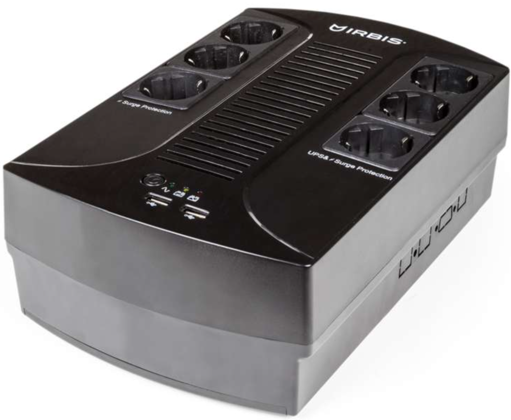 Irbis UPS Personal Plus ISBR800E, 800 ВА | Однофазный линейно-интерактивный ИБП