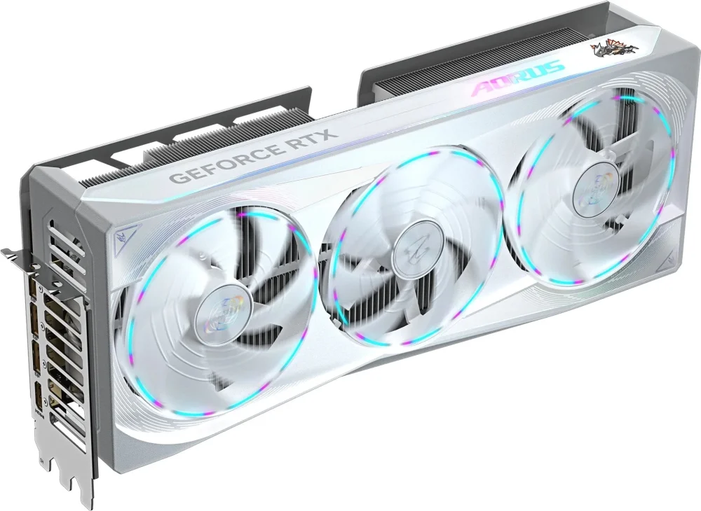 Видеокарта Gigabyte RTX5080 MASTER ICE 16GB GDDR7 256bit 3xDP HDMI 3FAN RTL в Санкт-Петербурге