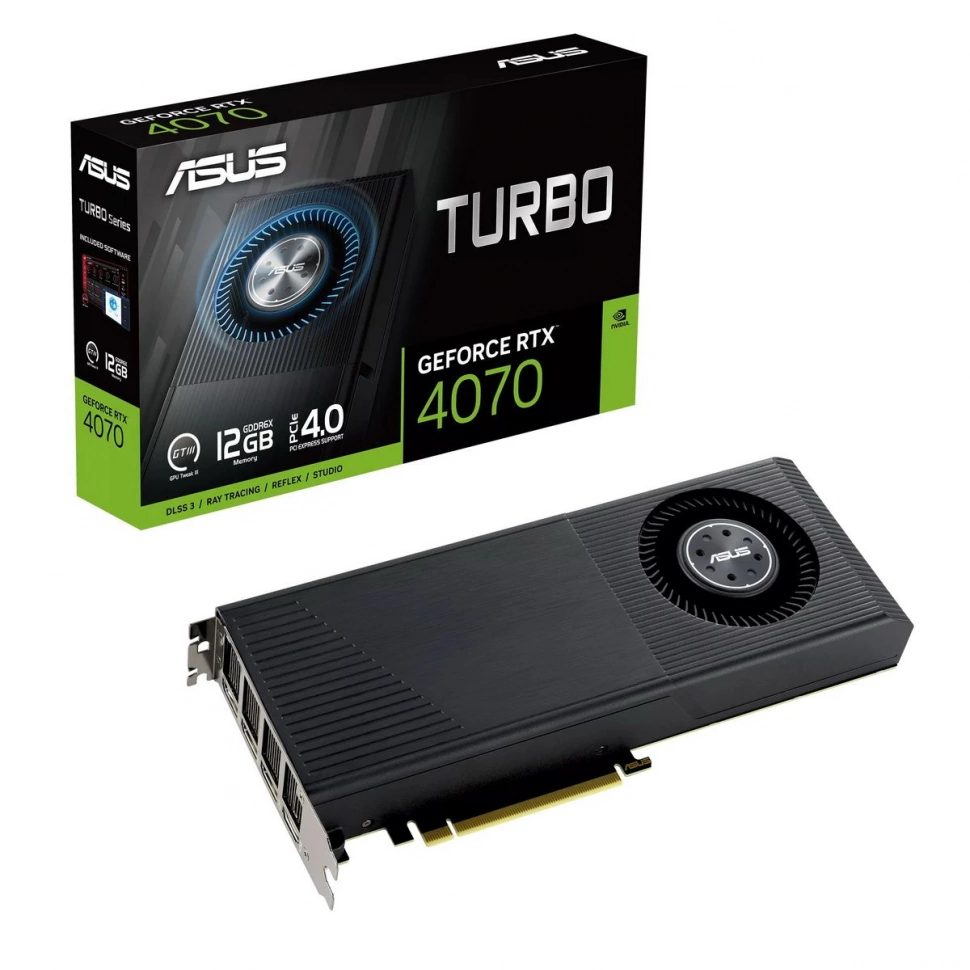 Видеокарта Asus TURBO-RTX4070-12G (90YV0JR0-M0NA00)