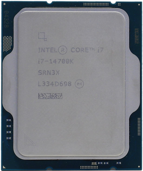 Процессор CPU Intel Core i7-14700K (3.4GHz/33MB/20 cores) LGA1700 OEM, UHD770, TDP 125W, max 192Gb DDR4-3200 DDR5-5600, CM8071504820721SRN3X, 1 year (SRN3X)