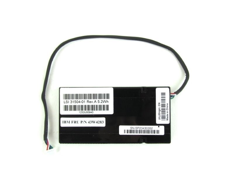 43W4283 Батарея резервного питания (BBU) IBM [LSI Logic] RAID Smart Battery для ServeRAID MR10k