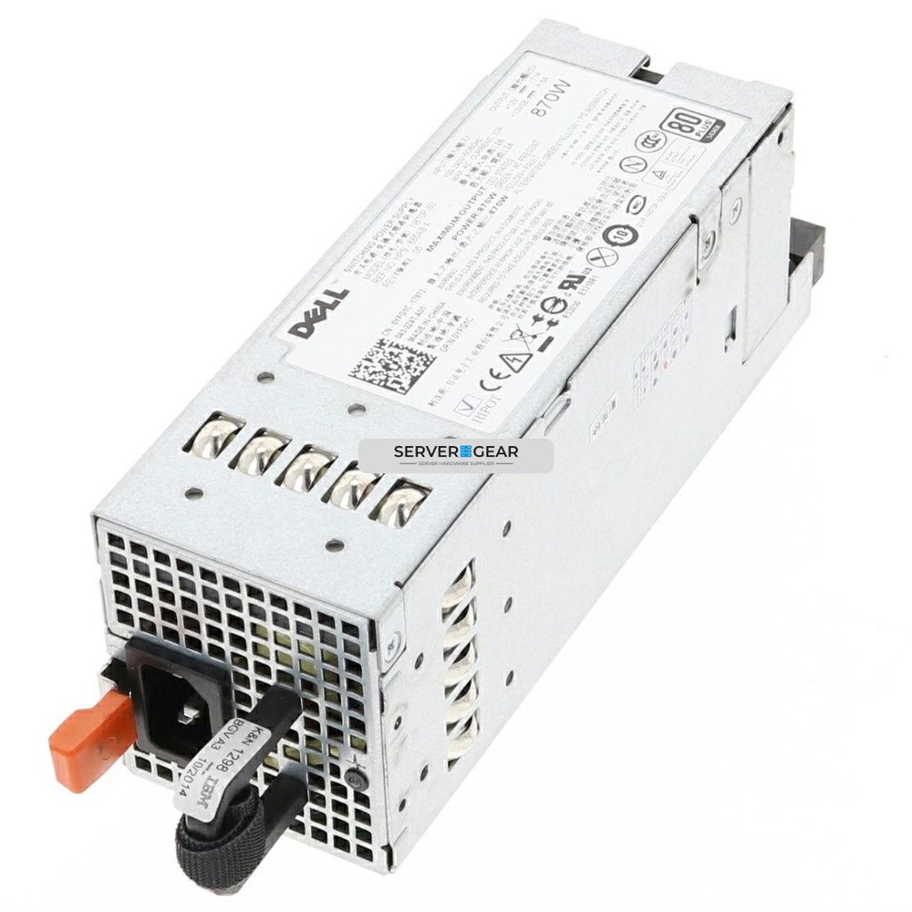 0D263K Блок питания PSU 870W R710 T610 NX3000 NX3100