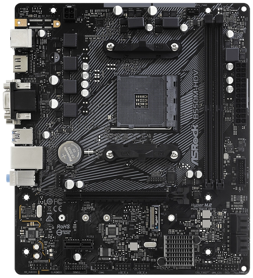 Материнская плата Asrock B550M-HDV