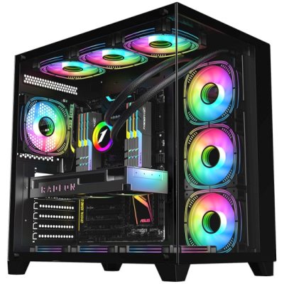 Корпус 1STPLAYER Megaview MV8-TP Black