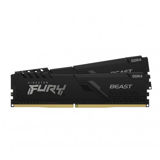 Модуль памяти FURY 64GB DDR4-3200 KF432C16BBK2/64,CL16, 1.35V K2*64GB BLACK KINGSTON