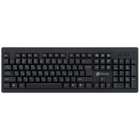 Клавиатура Oklick 95KW черный USB беспроводная (1788287) в Санкт-Петербурге
