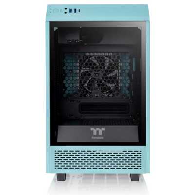 Корпус Thermaltake The Tower 100 Turquoise CA-1R3-00SBWN-00