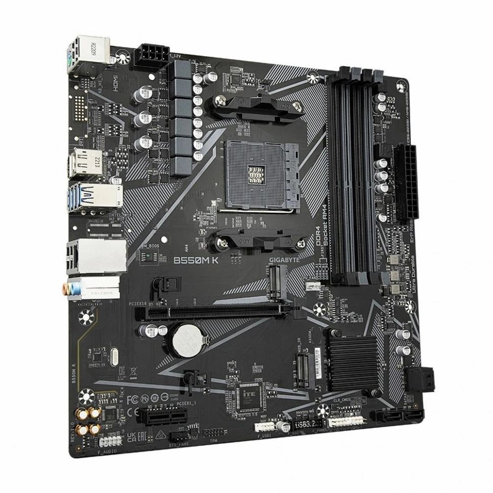 Материнская плата Gigabyte B550M K 1.1