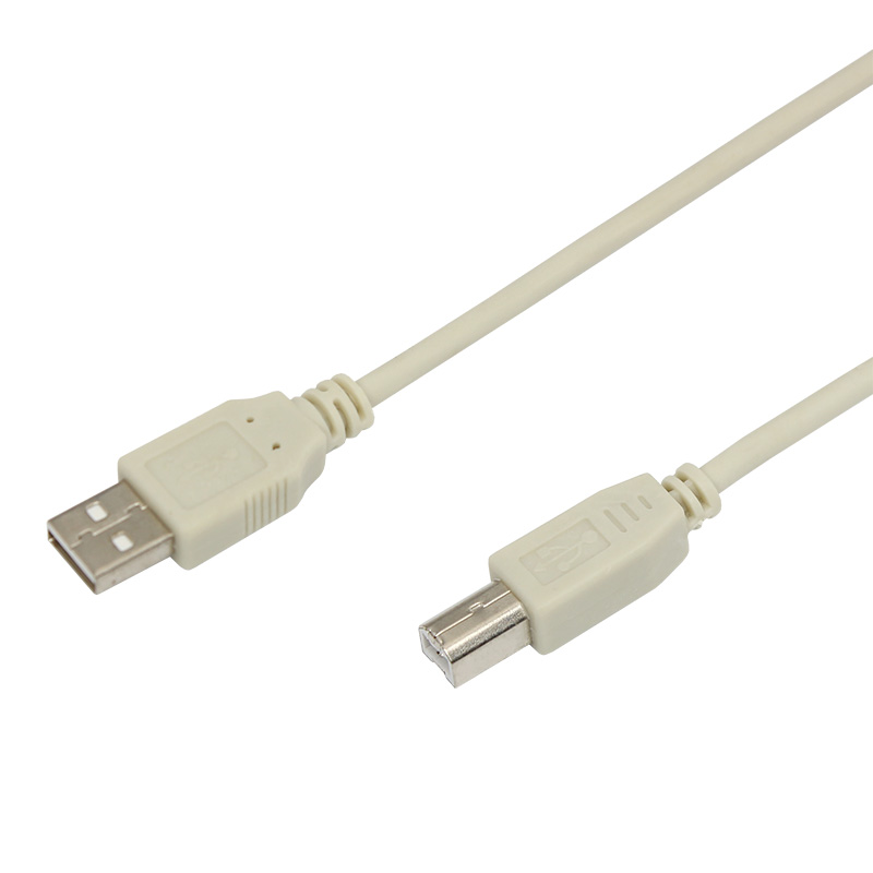 Кабель USB B - USB A 1.8 метра, серый