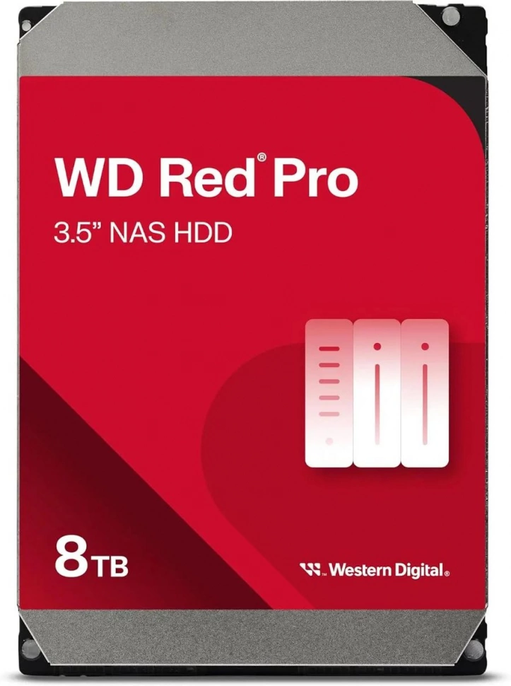 Жёсткий диск Western Digital Red Pro 8Tb (WD8005FFBX)