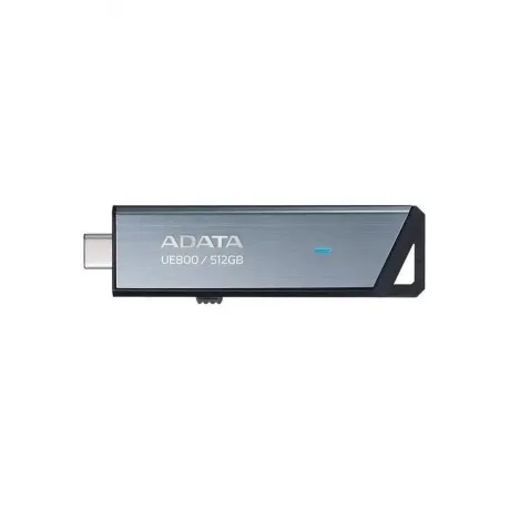 Флешка A-DATA 512GB (AELI-UE800-512G-CSG) Elite UE800, USB 3.2/TypeC, Серый, металлич.1000/1000 Mb/s в Санкт-Петербурге