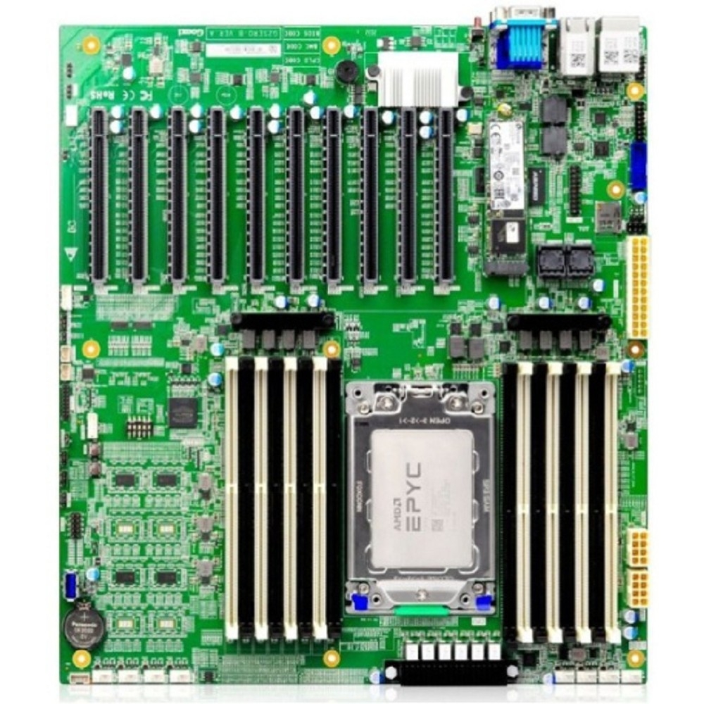 MB Gooxi G2SERO-B-PK2, 1xSP3 AMD EPYC 7001/7002/7003, 16xDDR4 ECC REG, 2xSFF8643, 6* PCI-E 4.0 x8, 4* PCI-E 4.0 x16, M.2 PCIe x4 2280, 2x1GbE LAN i350, IPMI, VGA, COM, 2*USB 3.0, E-ATX
