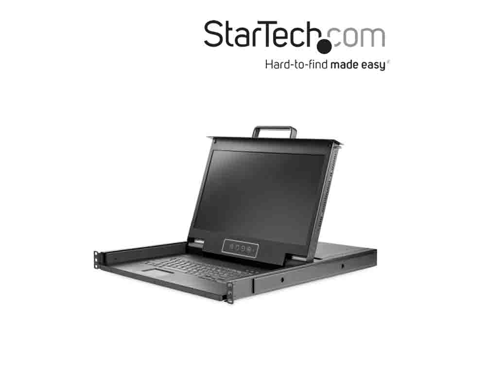 StarTech RKCONS17HD 17,3″ Full HD 1U Rackmount KVM Console