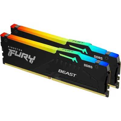 Оперативная память Kingston Fury Beast Black RGB Expo KF564C32BBEAK2-32