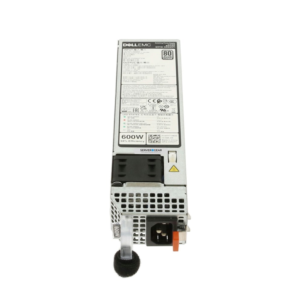 450-AKMO Блок питания PSU 600W R650XS R750XS R550