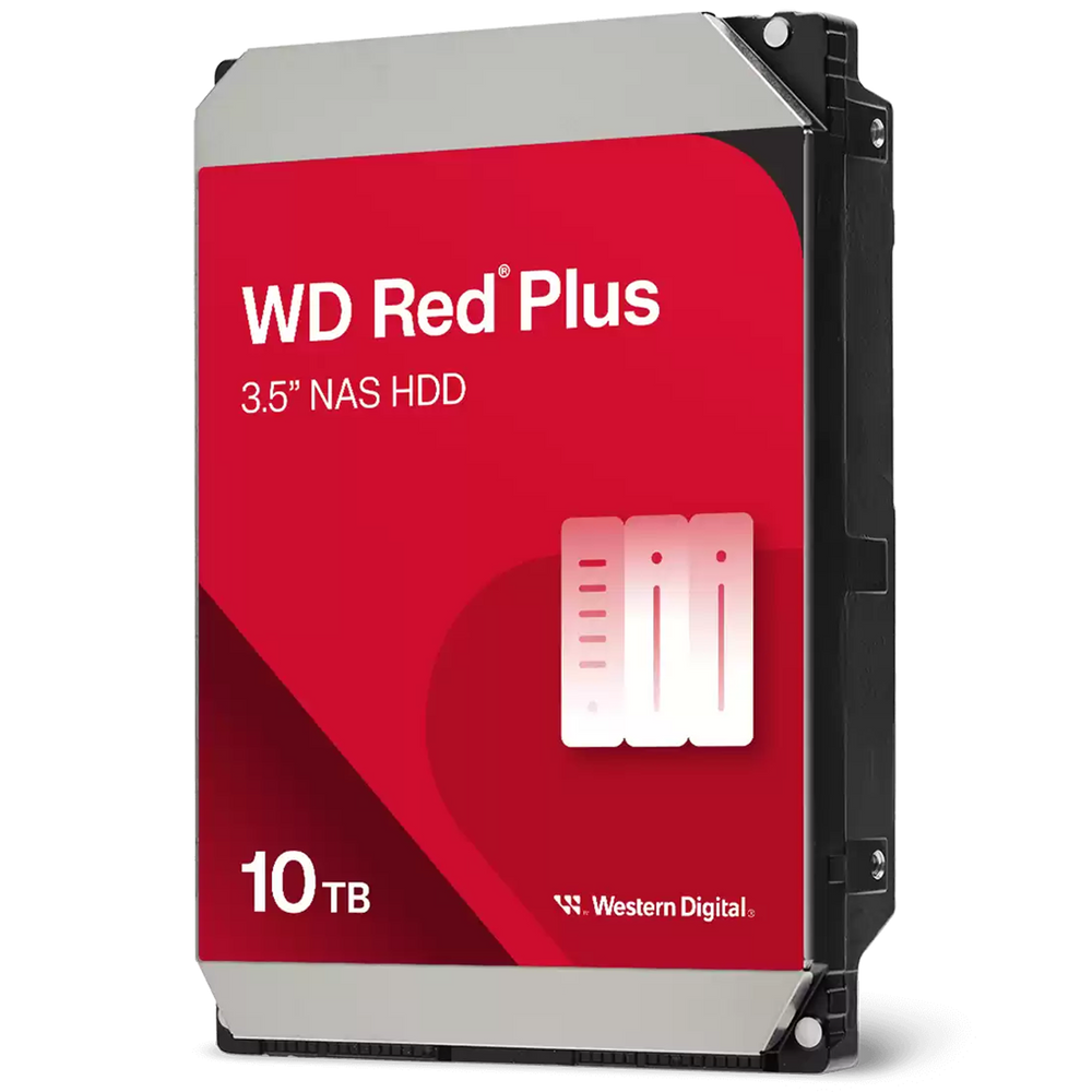 10TB WD Red Plus (WD100EFGX) {Serial ATA III, 7200- rpm, 256Mb, 3.5", NAS Edition}