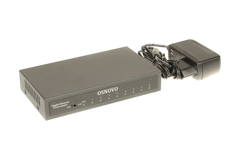 Коммутатор Osnovo SW-70800 неуправляемый