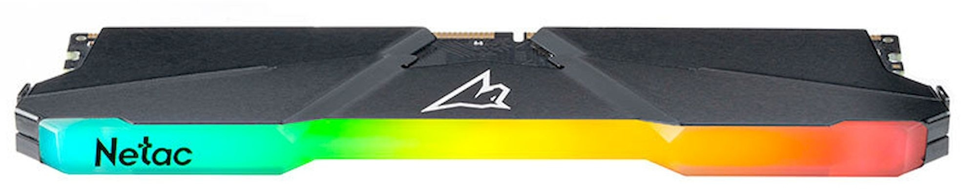 Модуль памяти Netac Shadow RGB DDR4-2666 8GB C19 Grey, 19-19-19-43, 1.2V, RGB Радиатор