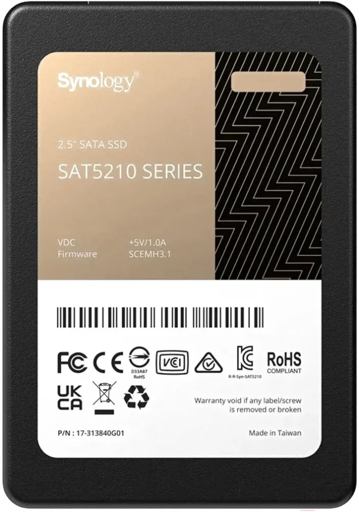Накопитель SSD Synology SATA 2.5" 7TB (SAT5210-7000G) в Санкт-Петербурге