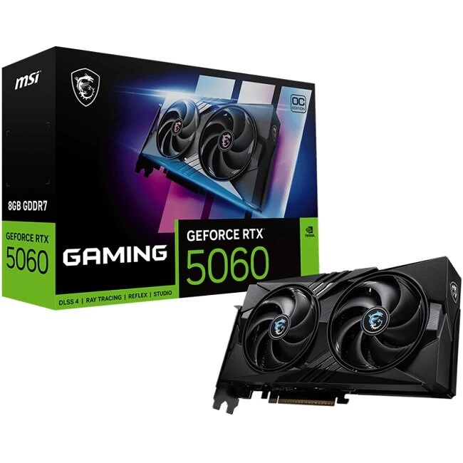 Видеокарта MSI GeForce RTX 5060 GAMING OC (RTX 5060 8G GAMING OC)
