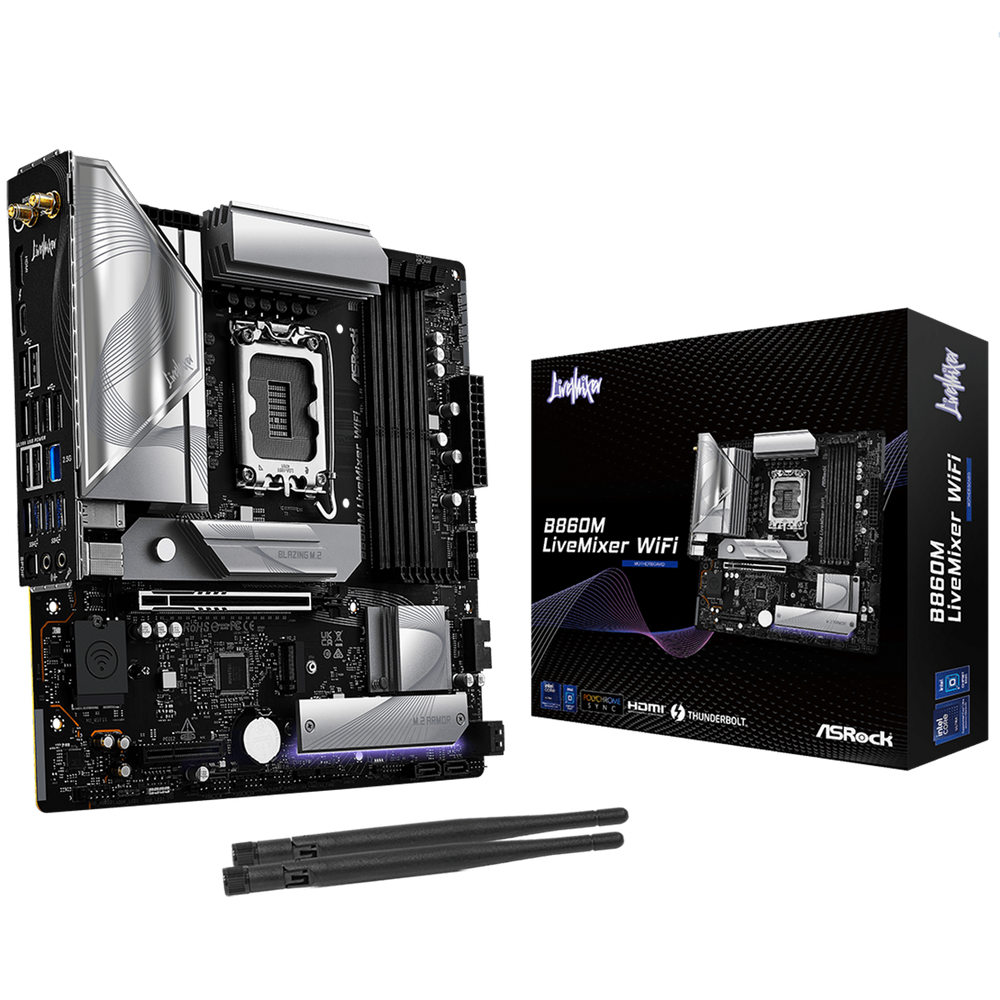 Материнская плата ASRock B860M LIVEMIXER WIFI