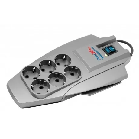 Сетевой фильтр Pilot X-Pro 7м (6 розеток) серый в Санкт-Петербурге