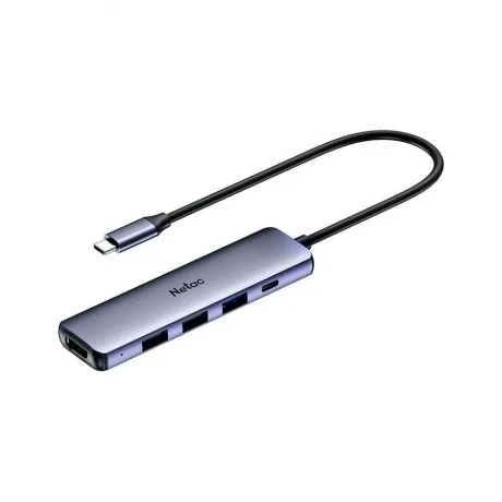 USB Концентратор Netac USB Hub WF14, 6in1 (NT08WF14-30GR) в Санкт-Петербурге