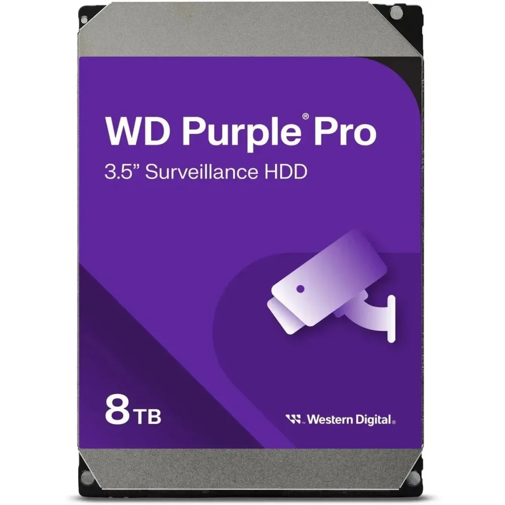 Жесткий диск WD SATA-III 8TB WD8002PURP Surveillance Purple Pro в Санкт-Петербурге