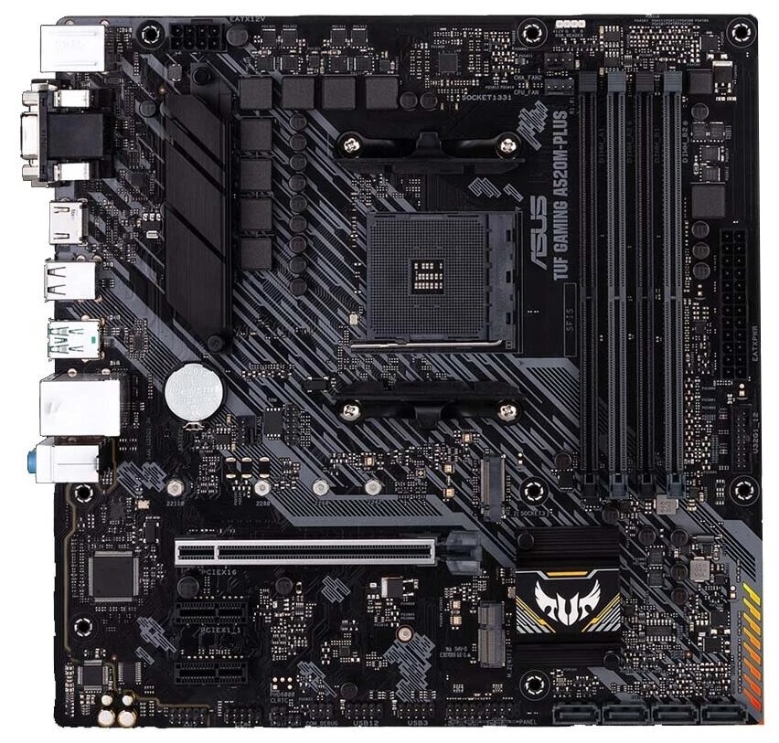 Материнская плата Asus TUF GAMING A520M-PLUS (90MB17F0-M0EAY0)
