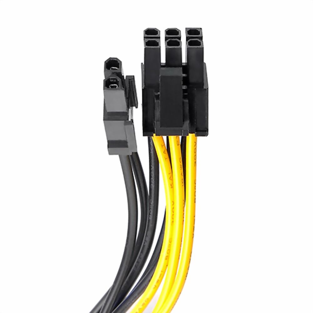 Кабель Thermaltake Thermaltake CPU 8Pin to Dual PCI-E 6+2Pin Splitter Cable AC-006-CNONAN-P1 CPU 8pin to dual PCI-E AC-006-CNONAN-P1 6+2pin splitter cable converts CPU/EPS 8pin connector into 2 PCI-E connectors, and it’s compatible with both 6pin and 8pin