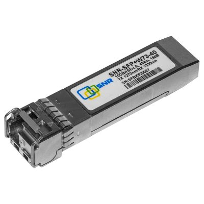 SNR Модуль SFP+ WDM, дальность до 40км (16dB), 1270нм (SNR-SFP+W73-40)