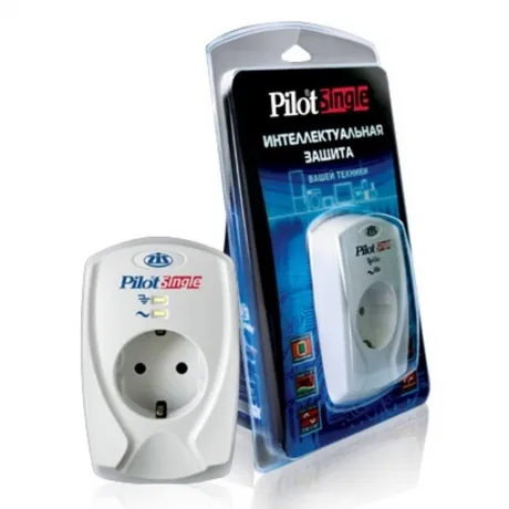 Сетевой фильтр Pilot Single (1 розетка) белый в Санкт-Петербурге