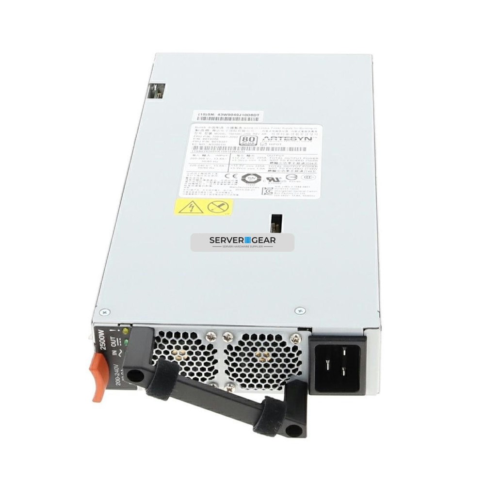 94Y8276 Блок питания 2500W POWER SUPPLY
