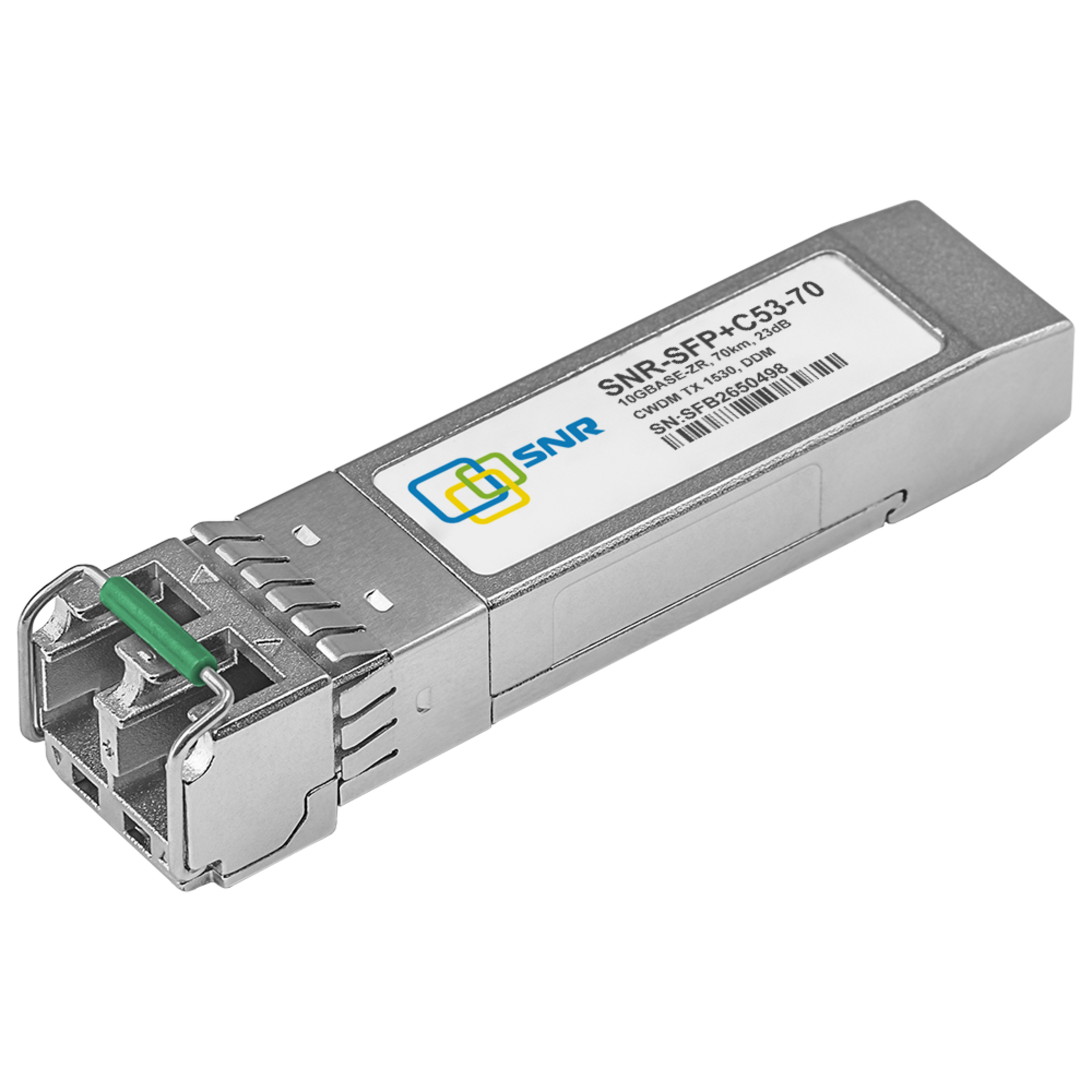 Модуль SFP+ CWDM оптический, дальность до 70км (23dB), 1530нм