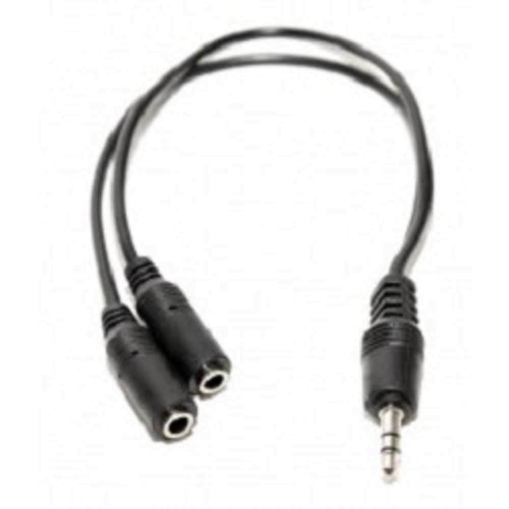 5bites AA-3MF2-02BK Кабель-5bites Адаптер 3.5 Jack/M - 2*3.5 Jack/F