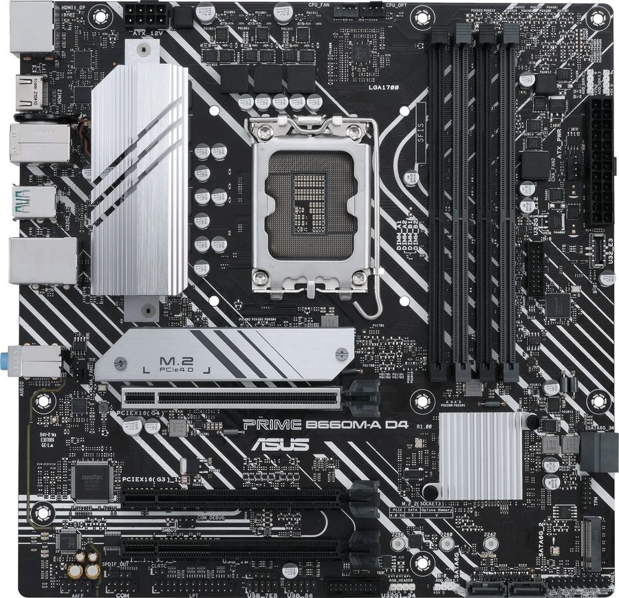 Материнская плата Asus PRIME B660M-A D4 (90MB1AE0-M0EAY0)