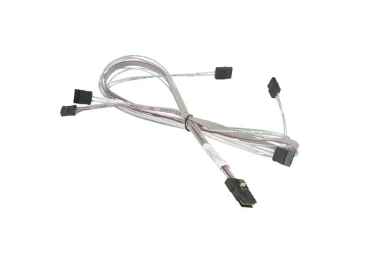 Кабель Supermicro Cable 30AWG Ipass 4XSATA-76 66 54 45CM W SB [CBL-0343L-01]