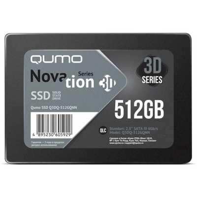 SSD диск Qumo Novation 512Gb Q3DQ-512GQNN