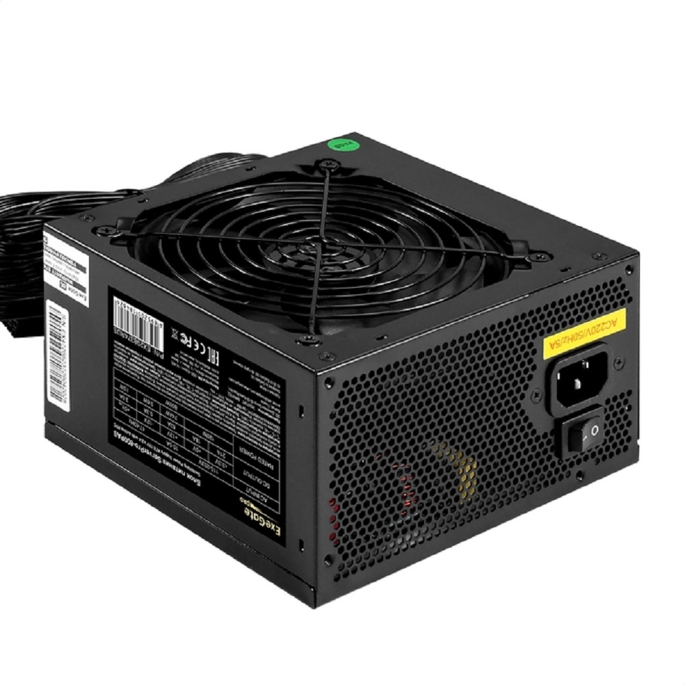 Exegate EX298374RUS Серверный БП 800W ExeGate ServerPRO-800PAS (ATX, APFC, КПД 80% (80 PLUS), 12cm fan, 24pin, 2x(4+4)pin, 6xPCI-E, 8xSATA, 4xIDE, Cable Management, black)