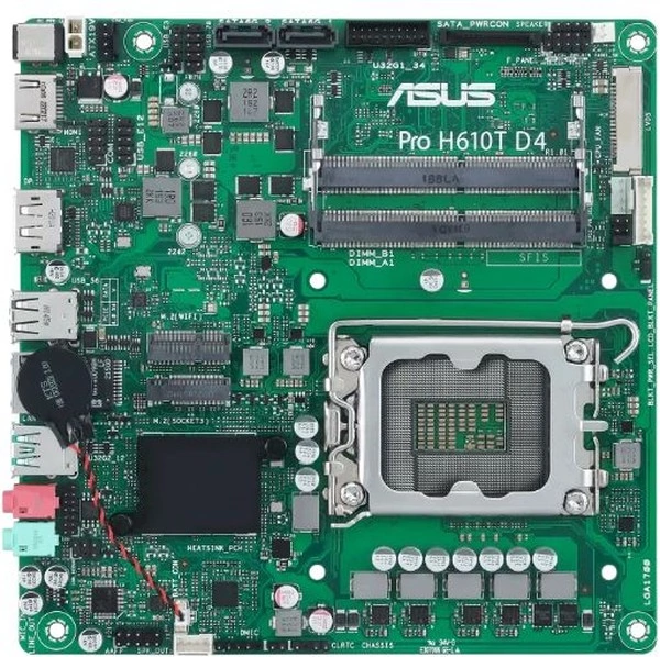 Материнская плата Asus PRO H610T D4-CSM (90MB1AM0-M0EAYC)