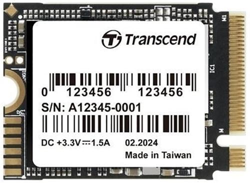 Твердотельный диск 512GB Transcend GMTE310S, 3D TLC NAND, M.2 2280,PCIe Gen3x4, DRAM-less