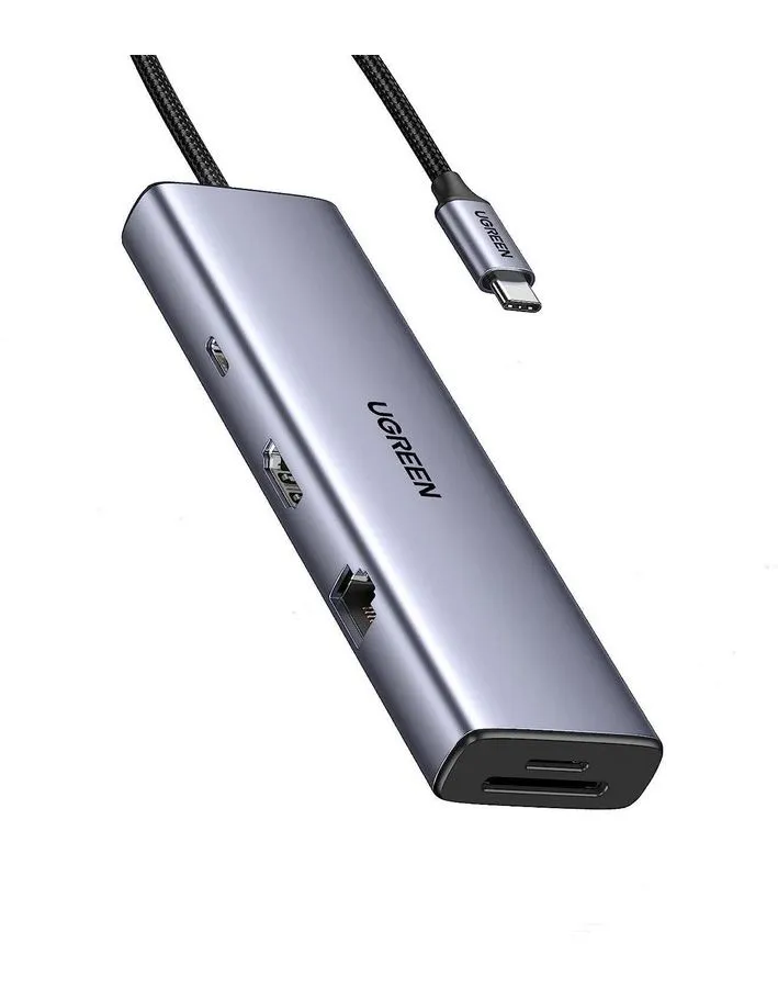 Хаб-адаптер UGREEN CM498-15375 Space Gray (15375) в Санкт-Петербурге