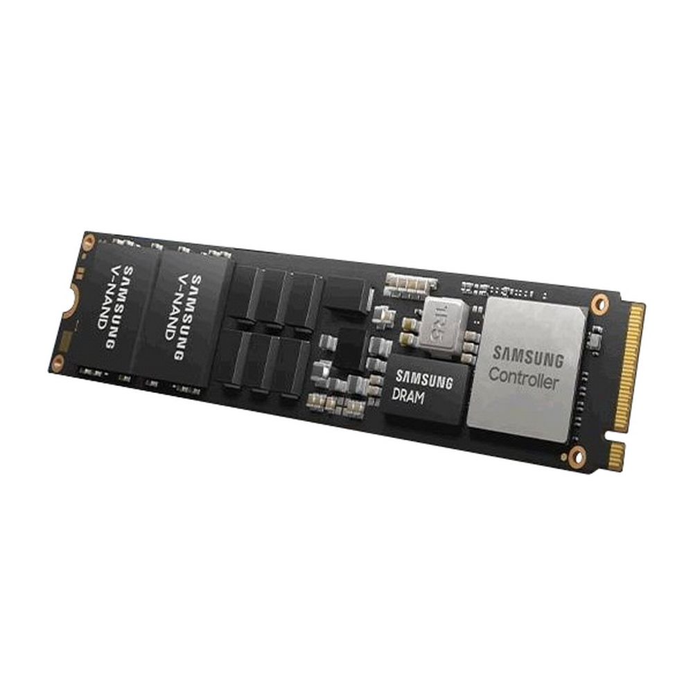 Твердотельный накопитель Samsung Enterprise SSD, M.2, PM9A3, 960GB, NVMe/PCIE Gen4 x4, R5000/W1400Mb/s, IOPS(R4K) 550K/60K, MTBF 2M, 1 DWPD, 22110, OEM, 5 years (analog MZ1LB960HAJQ-00007) (MZ1L2960HCJR-00A07)