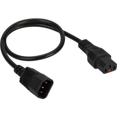 Кабель питания Lanmaster LAN-PP13L/14-1.0-BK