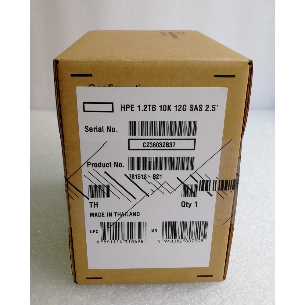 Жесткий диск HP 781518-B21 1.2 ТБ 10K 12G SAS SFF 2.5 HPE серверный HDD 781578-001 768788-004