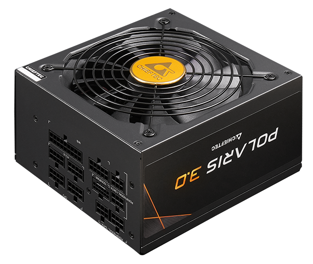 Блок питания Chieftec Polaris 3.0 PPS-1250FC-A3 (ATX 3.0, 1250W, 80 PLUS GOLD, Active PFC, 140mm fan, Full Cable Management, Gen5 PCIe) Retail (PPS-1250FC-A3)