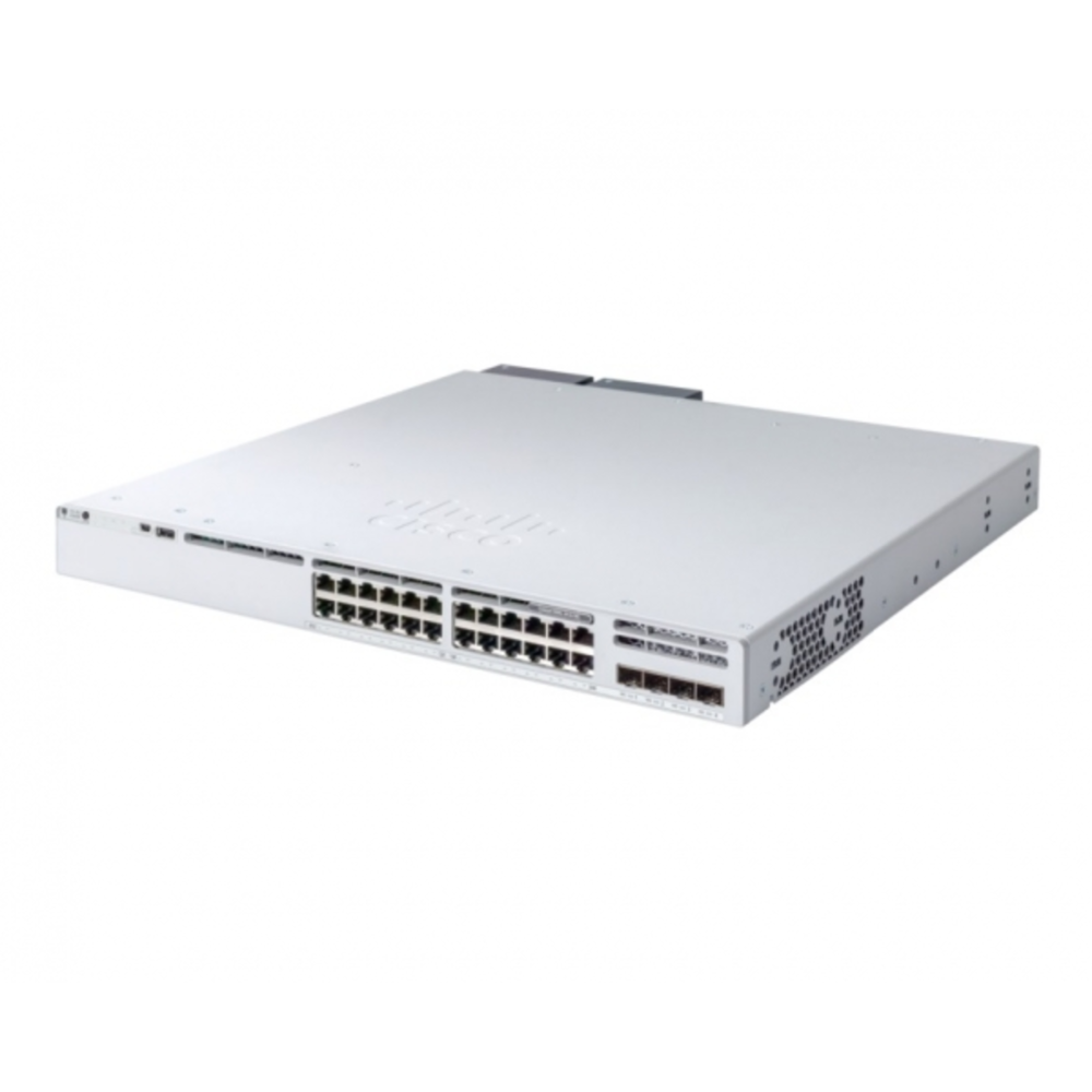 Catalyst 9300L 24-port 1G copper with fixed 4x10G/1G SFP+ uplinks, PoE+ Network Advantage , C9300L-24P-4X-A