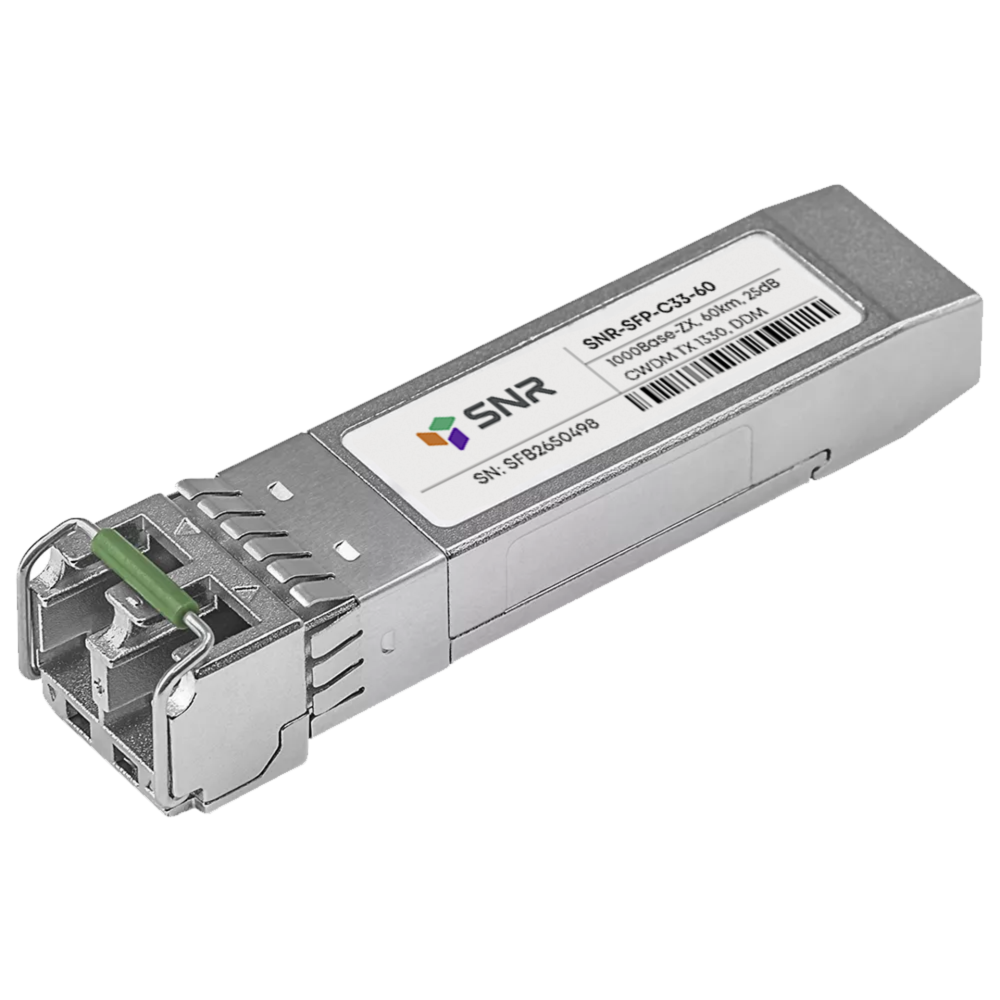 Модуль SFP CWDM оптический, дальность до 60км (25dB), 1330нм